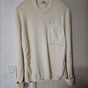 타임옴므 아이보리 니트 105 사이즈