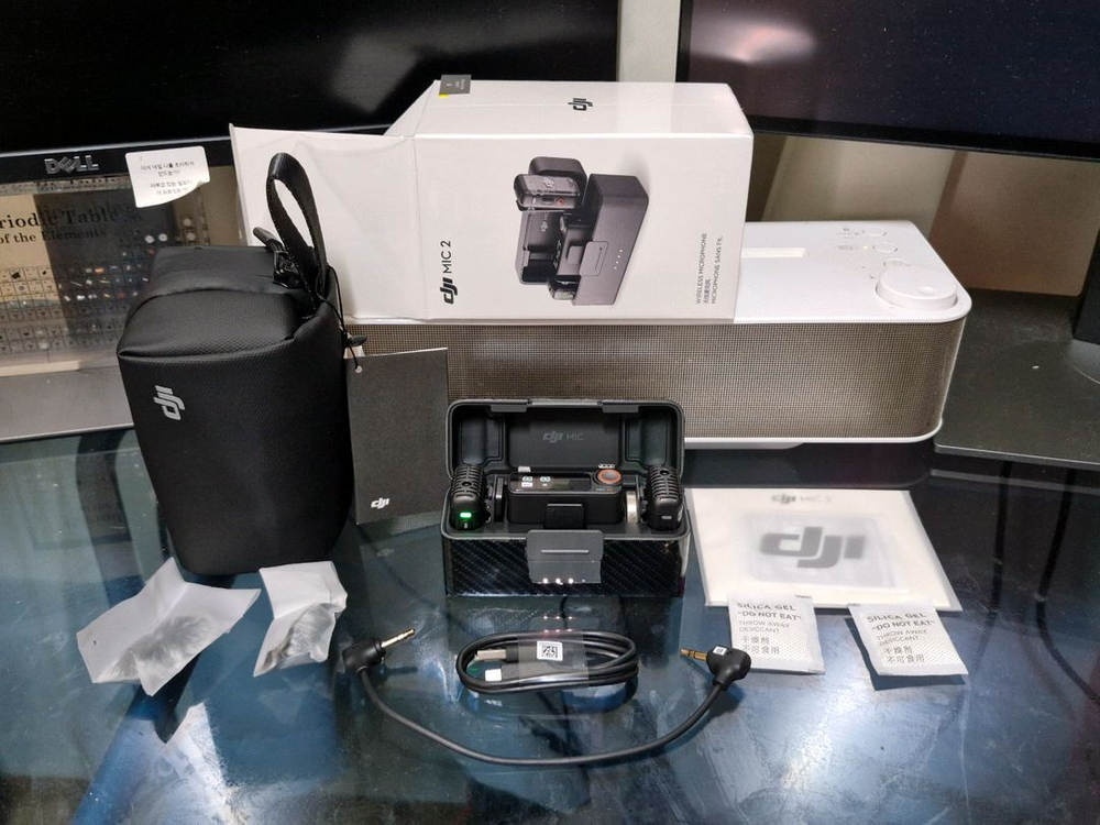 dji mic2 2tx 1rx 충전케이스 세트--1