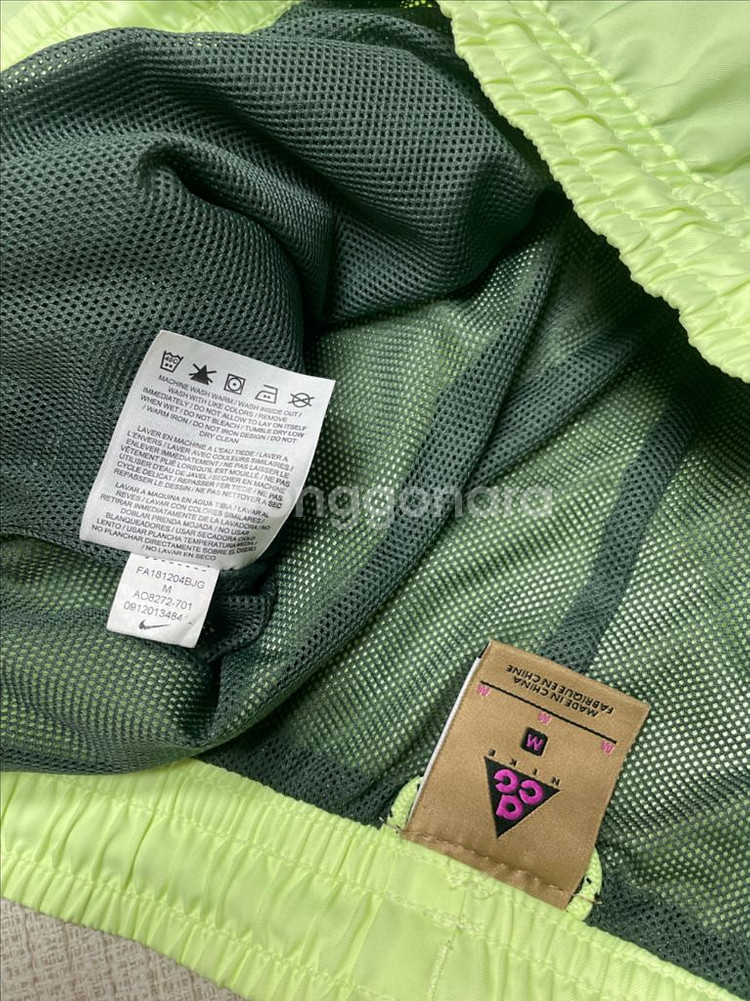 [M] 나이키 acg 우븐쇼츠 그린--3