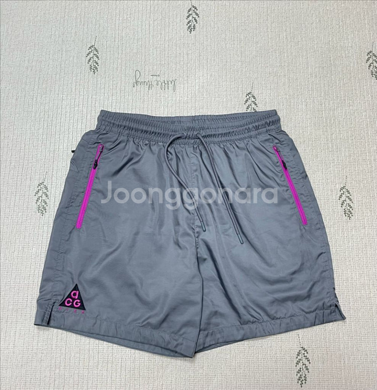 [M] 나이키 acg 우븐쇼츠 그레이--0