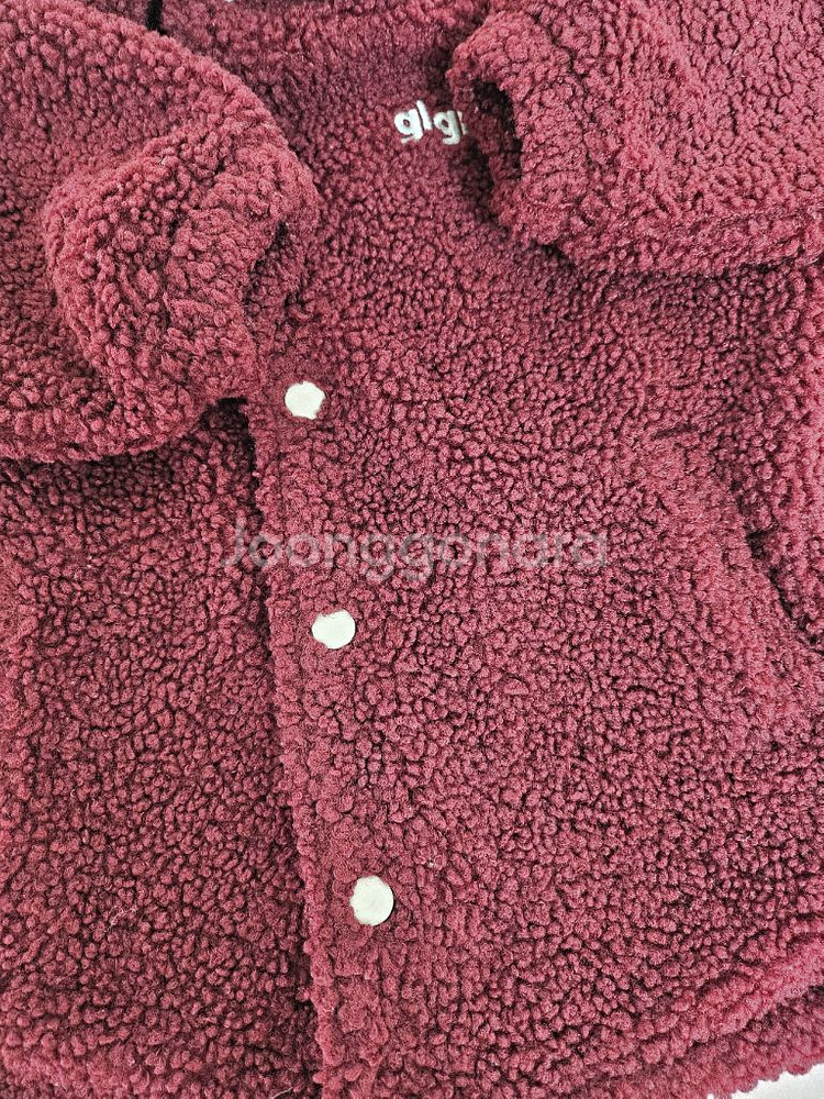 glgk 뽀글이 덤블자켓 120사이즈--4