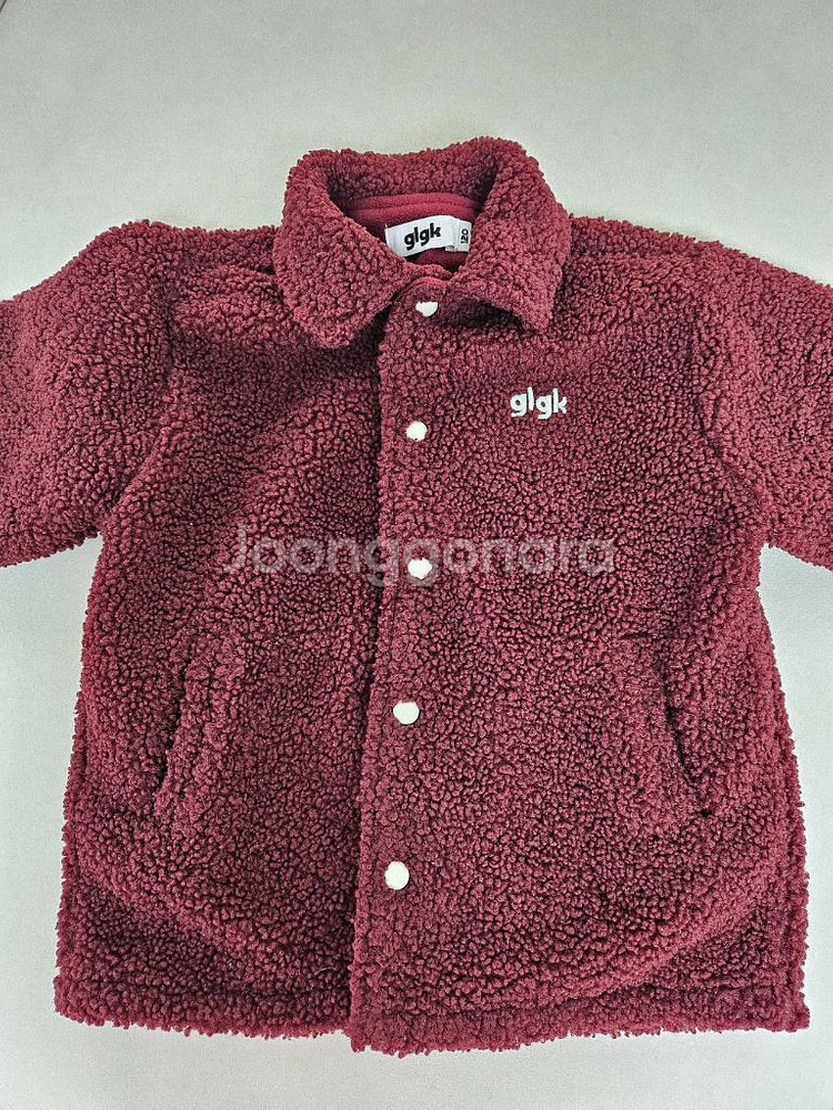 glgk 뽀글이 덤블자켓 120사이즈--2