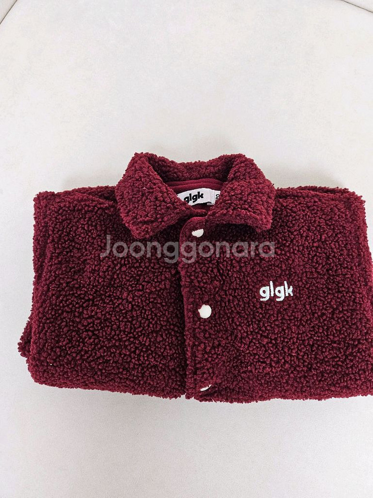 glgk 뽀글이 덤블자켓 120사이즈--5