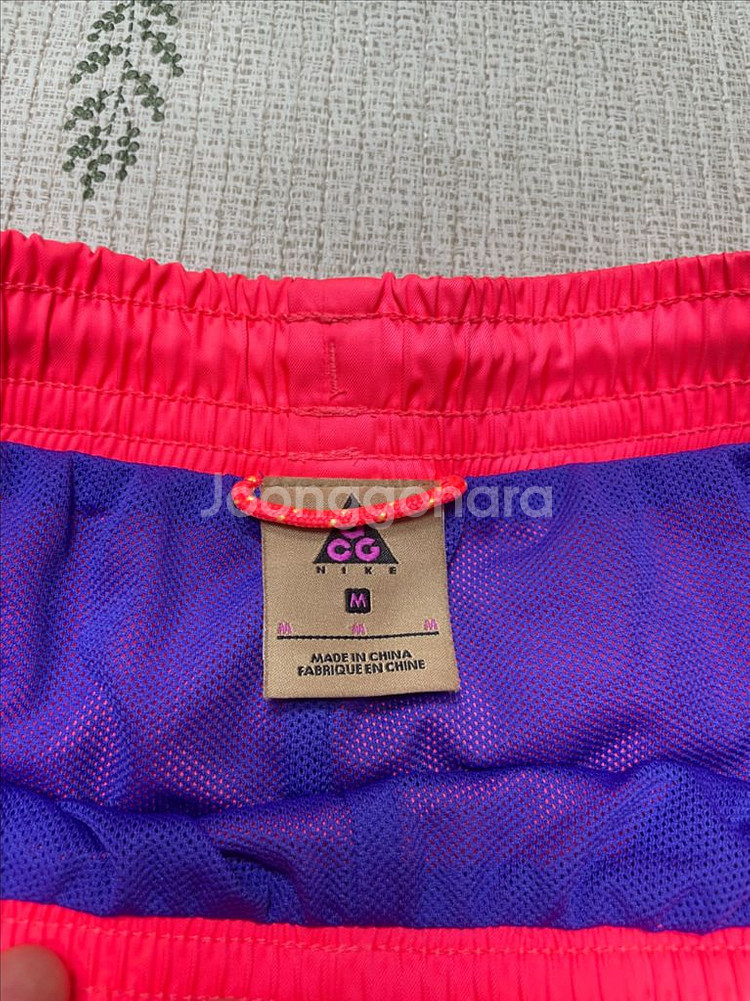 [M] 나이키 acg 우븐쇼츠 핫 펀치(피치)--2