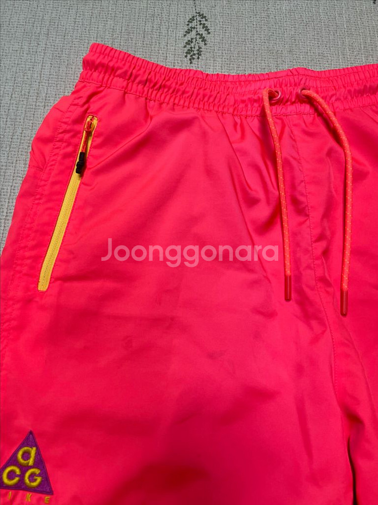 [M] 나이키 acg 우븐쇼츠 핫 펀치(피치)--4