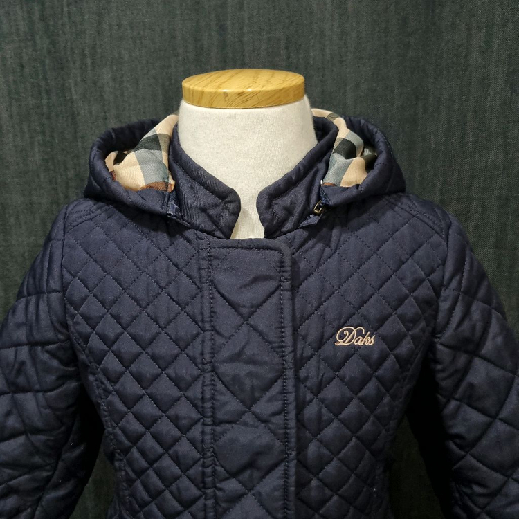 닥스 키즈 여아동 퀼팅 ,누빔 자켓 110--1