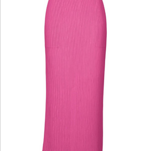 이세이미야케 해칭 스커트 핑크