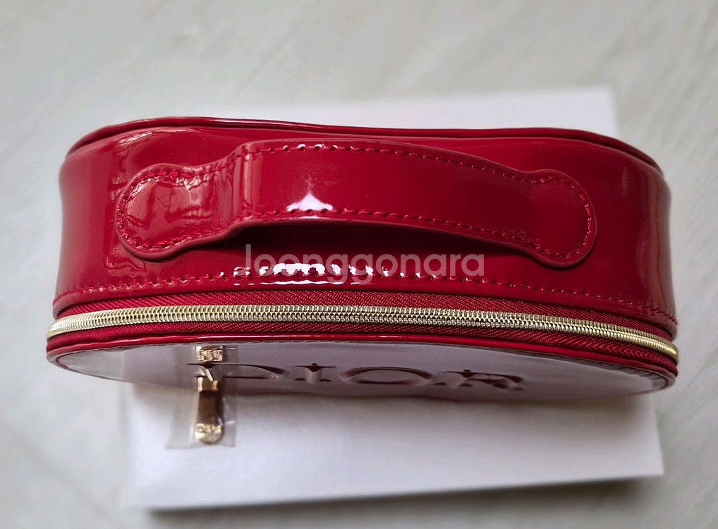 디올 레드 파우치(새상품)ㅡ13--1