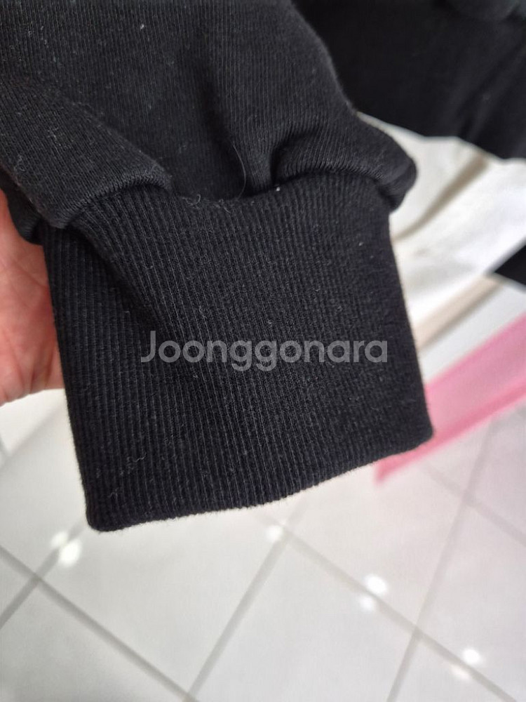 여성 캐릭터 간절기 쭈리 숏 맨투맨ㅡ무배--5