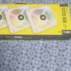 커세어 icue link qx120 화이트 스타터킷