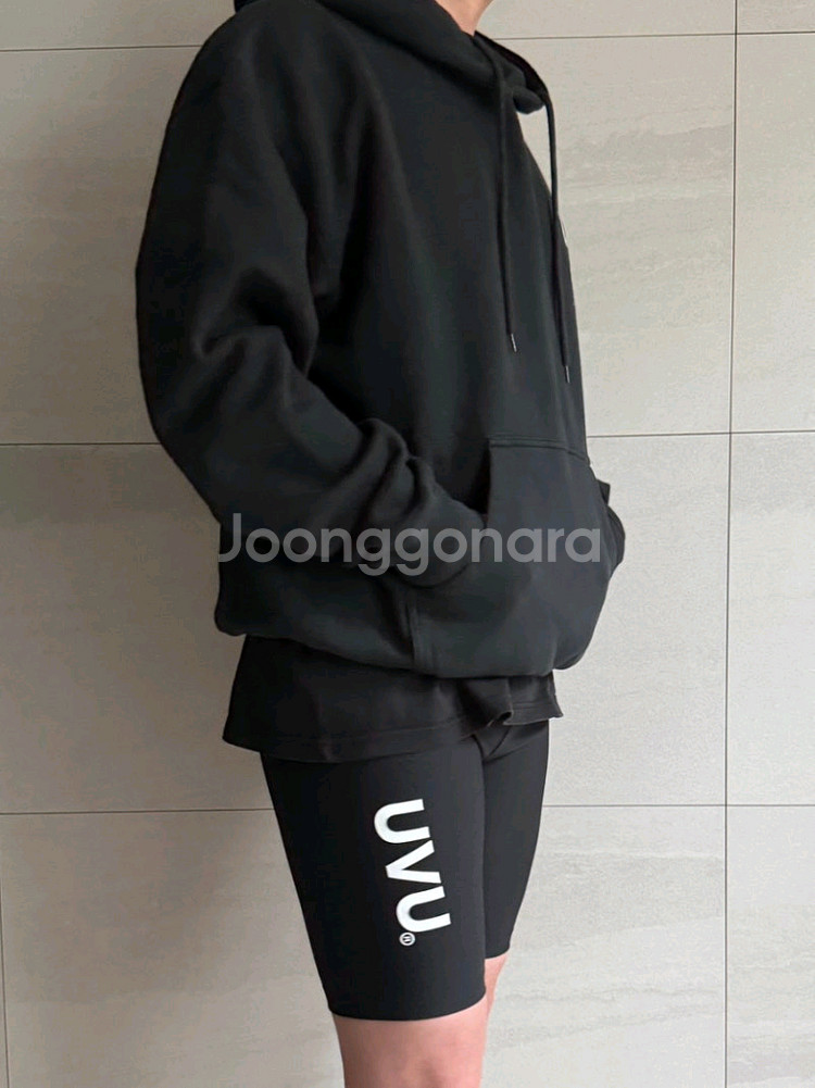 러닝)UVU 하프타이즈 블랙/그레이--2