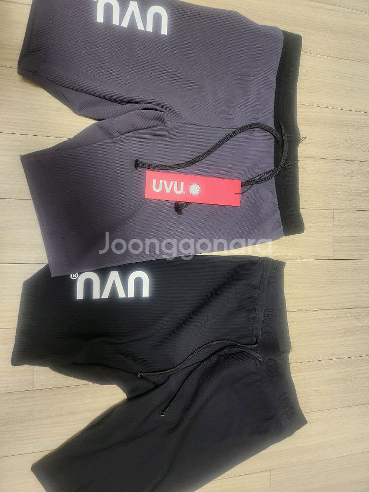 러닝)UVU 하프타이즈 블랙/그레이--5