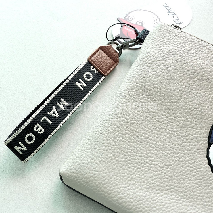 말본 골프 클러치백 가방 베이지--2