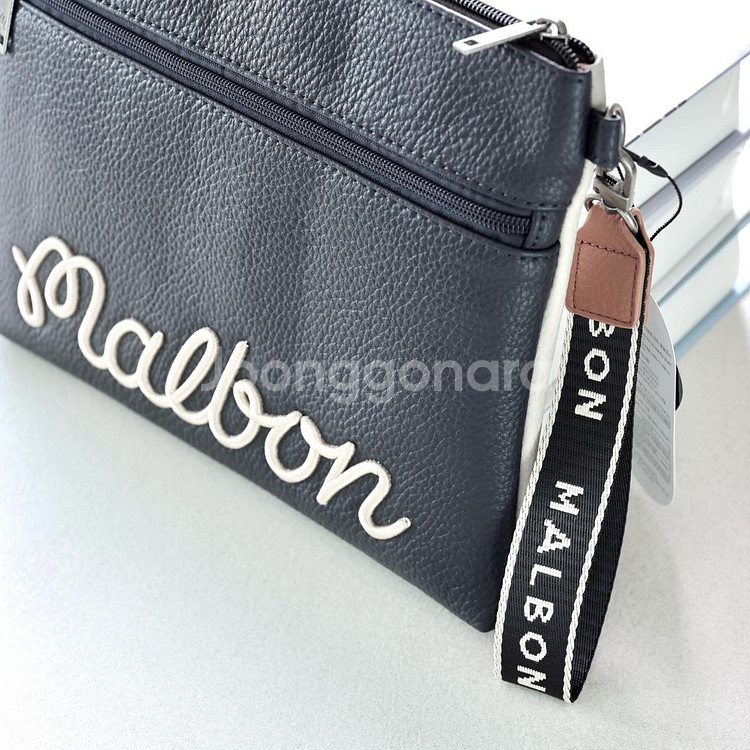 말본 골프 클러치백 가방 베이지--7