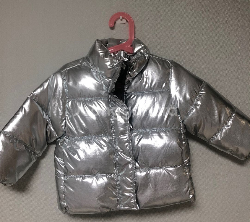 자라 실버패딩 18-24M 상태굿--3