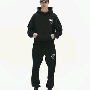 새상품)UVU 트레이닝 스웻조거/블랙