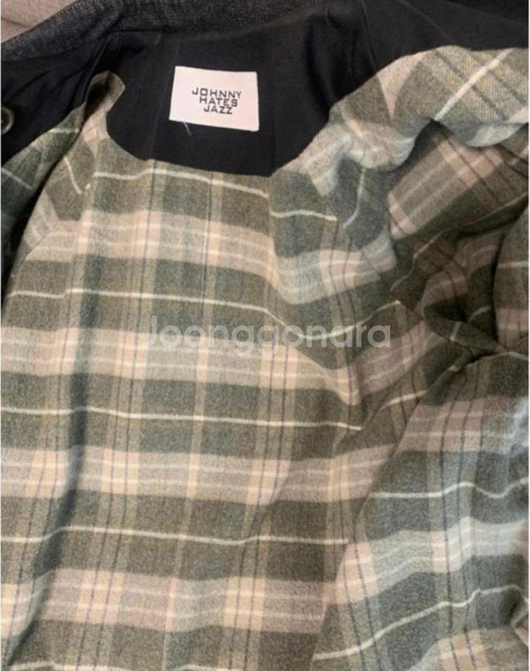 쟈니해잇재즈 블랙 데님 트렌치--2