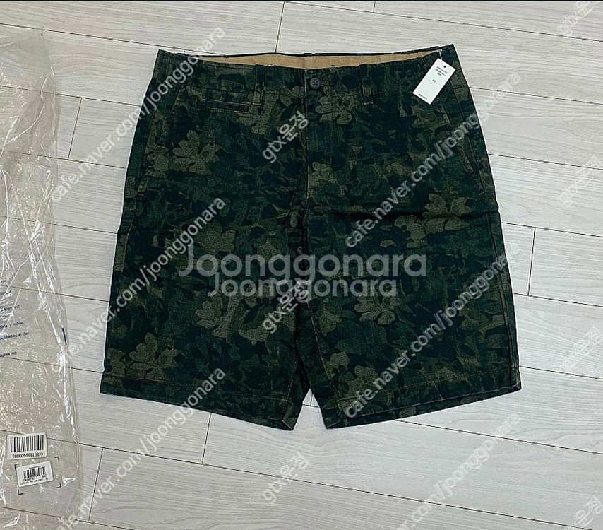 갭 gap 반바지 허리33사이즈--0