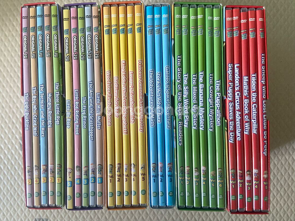 슈퍼와이 dvd 6종 엄마표영어--1