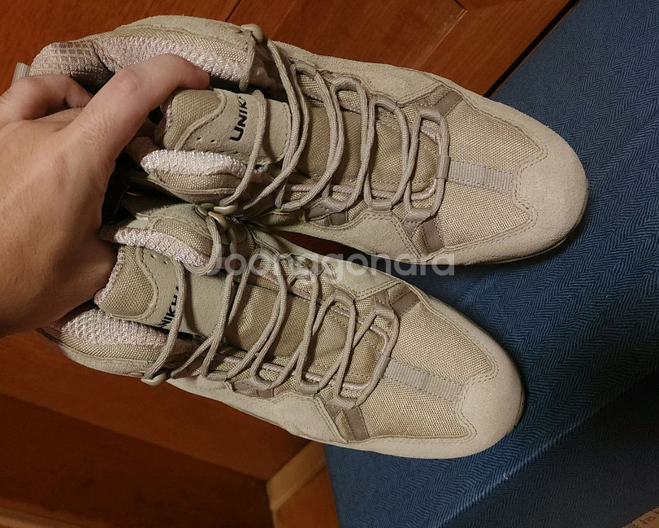 유니칸 가죽 275 290 안전화 새상품 운동화 등산화--4