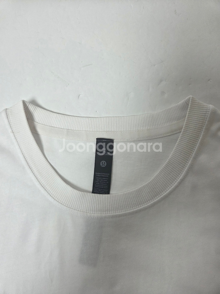 룰루레몬 베이직 반팔 티셔츠 화이트(XXL)--3