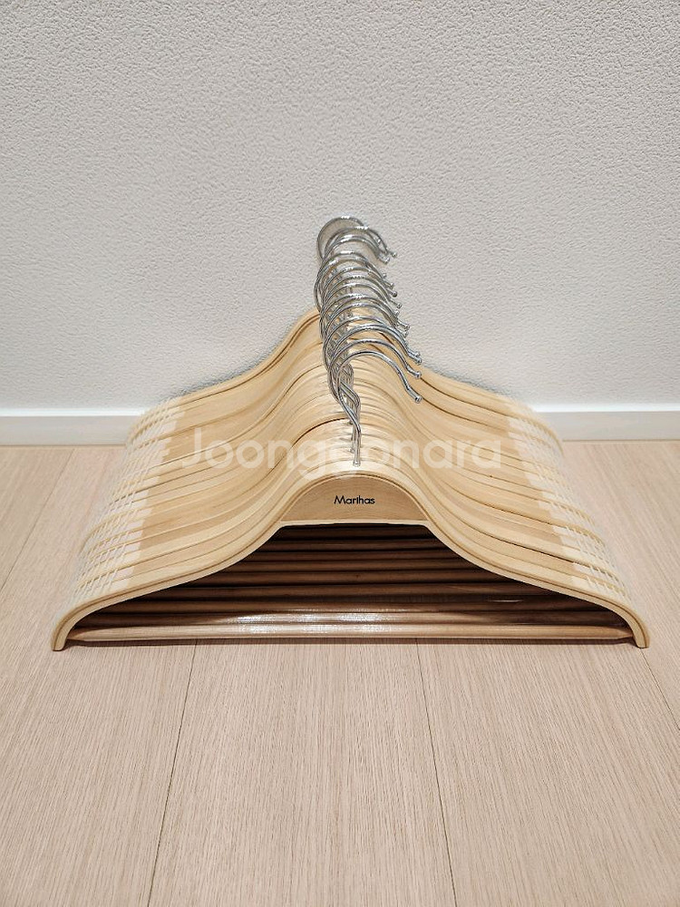 [청주] 마리헤즈 우드 논슬립옷걸이 20개--0