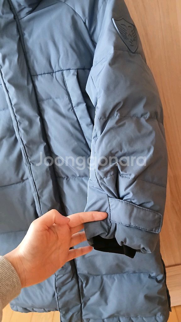 남아옷 오리털 롱패딩 120사이즈. 스태프 롱패딩--6