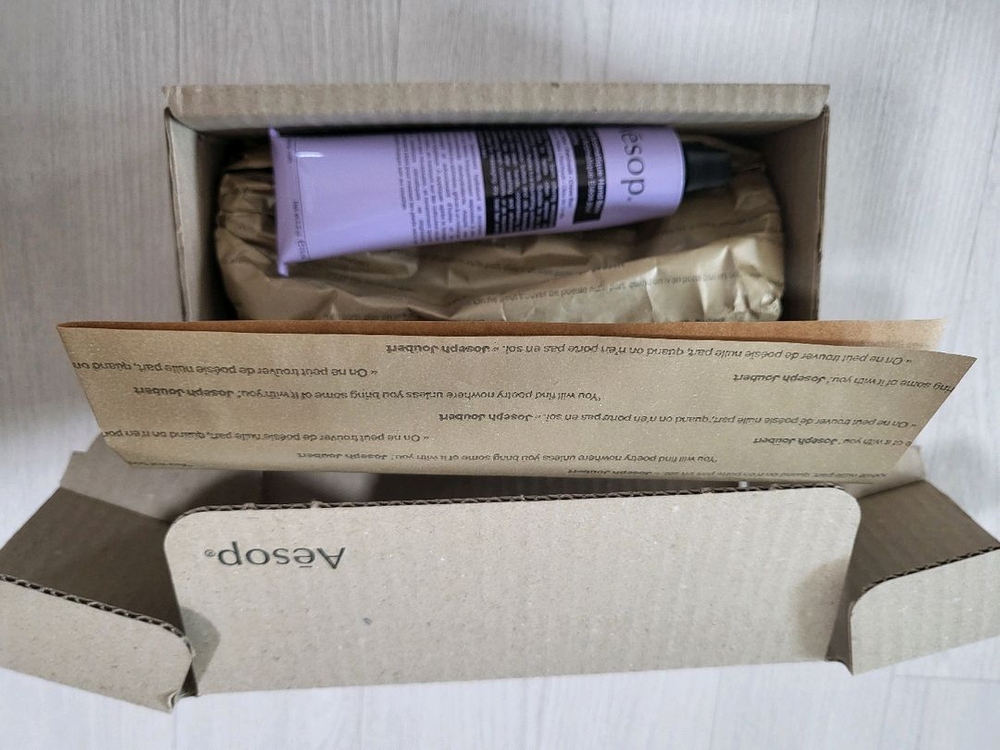 이솝 핸드크림 백화점 정품 새상품 이미지