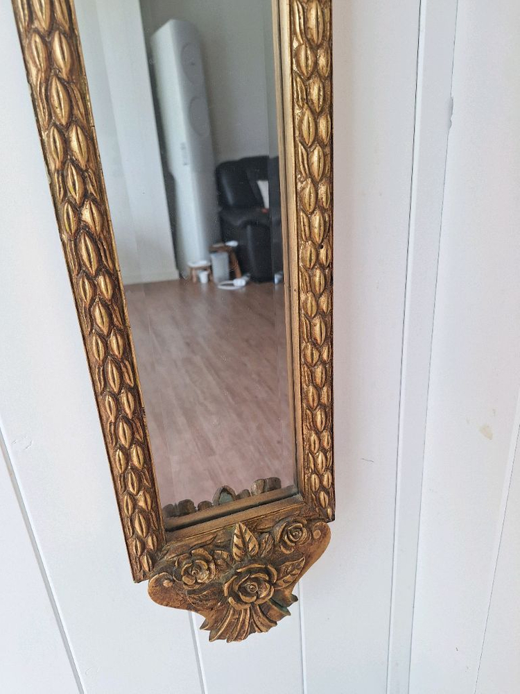 엔틱 앤틱골드 거울--3