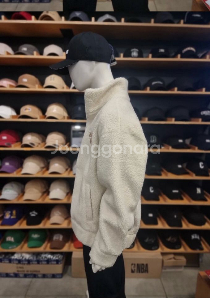 NBA 플리스집업. L XL 새제품--2