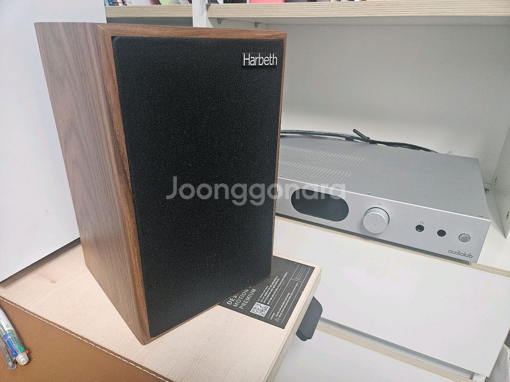 하베스 p3esr xd 스피커와 오디오랩 7000a--4