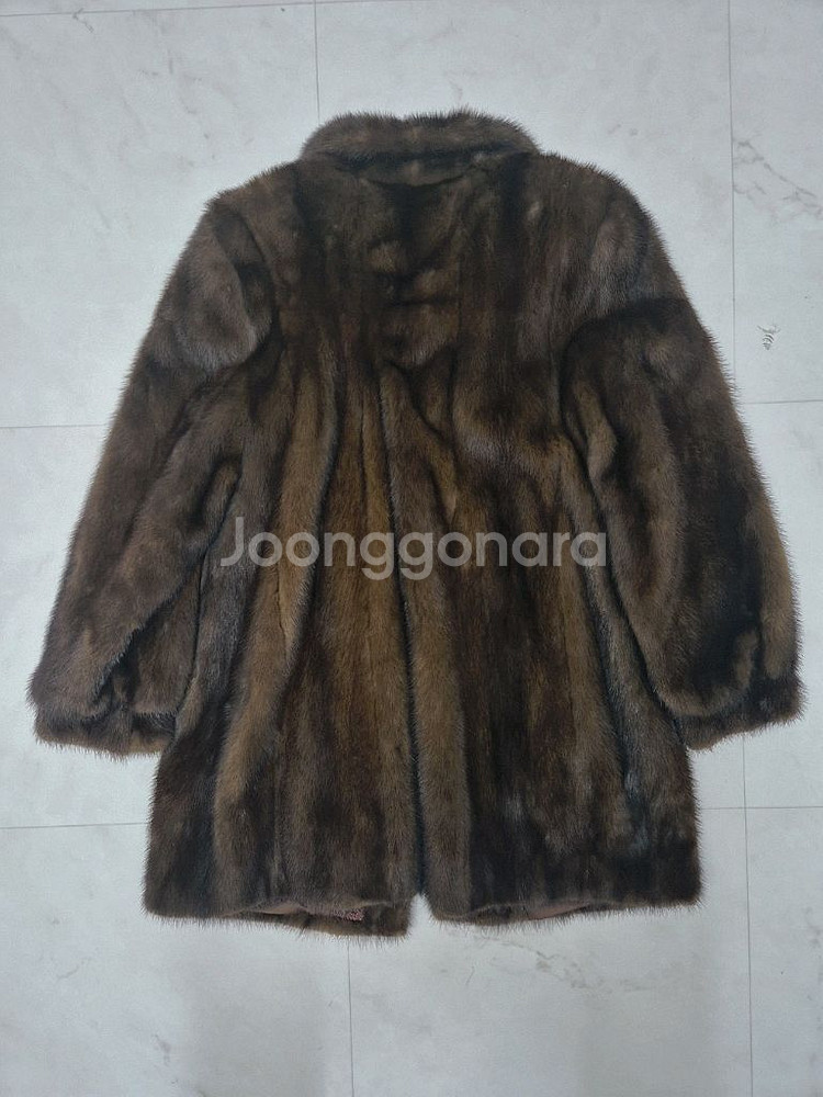 <진도>천연 모피코트--6