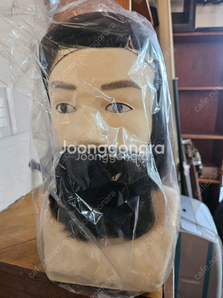 [미개봉] 국가고시 이용사 기능장 시험용(바버샵) 가발--0