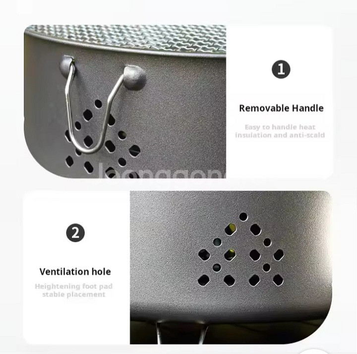 7할인중[빠른배송]캠핑버너 캠핑화로대 캠핑바베큐그릴--6