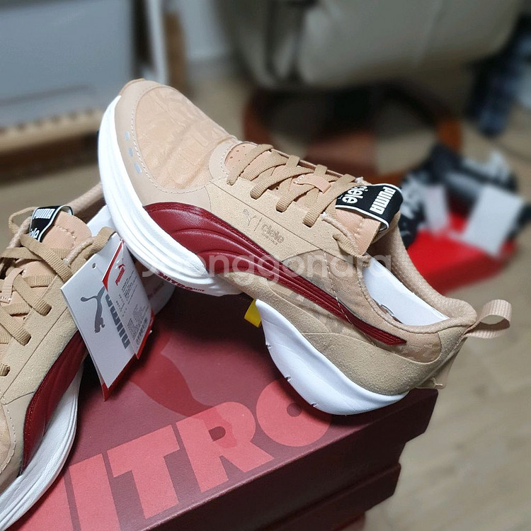 푸마 패스트 알 나이트로 엘리트 씨엘르 카본화 팝니다--1