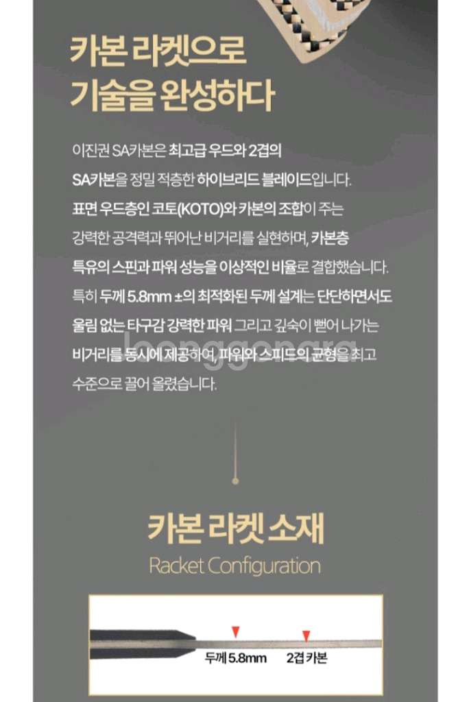 비스카리아슈퍼alc성능)이진권 SA카본 FL STㅡ최저--2