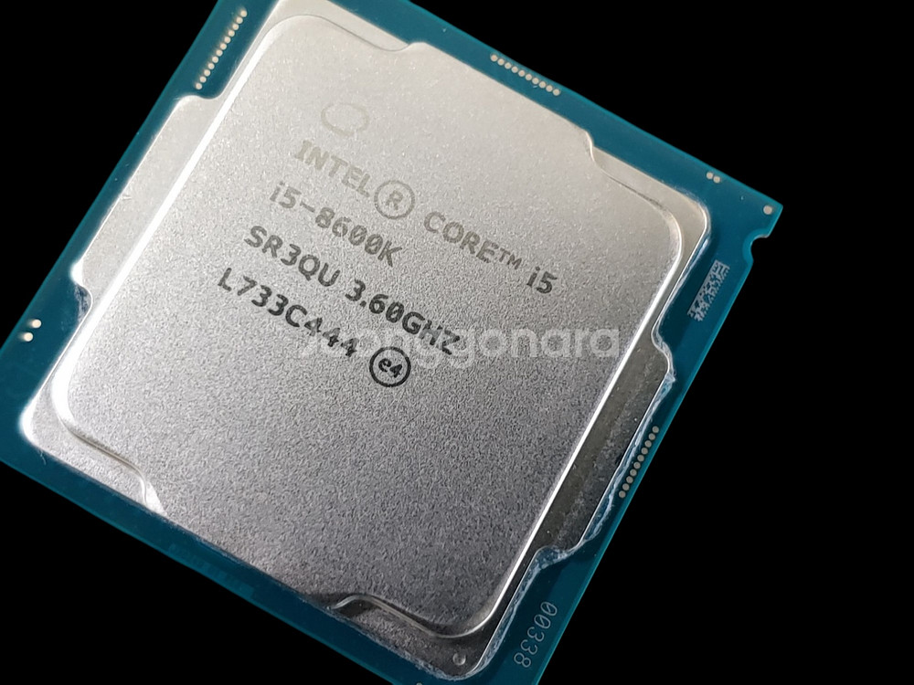 인텔 코어 i5 8600K CPU 커피레이크 정품--2