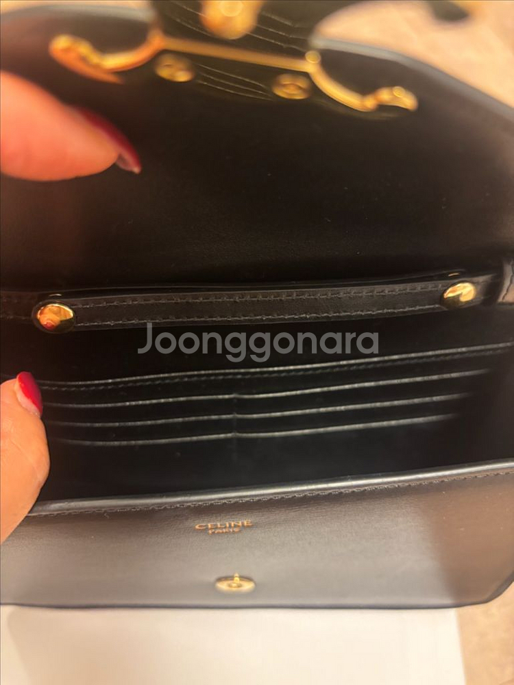 셀린느 마고체인월렛 샤이니카프스킨--4