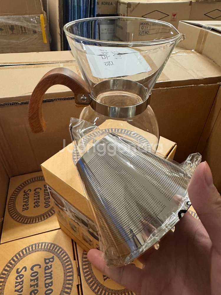 (새제품)밤부서버 5컵 650ml--4