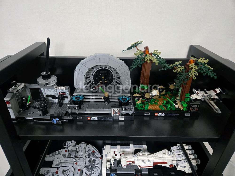 레고 스타워즈 디오라마+미디스케일 등 일--0