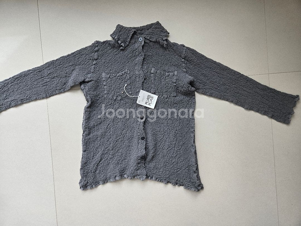 이세이미야케 컬리플라워 셔츠탑--0