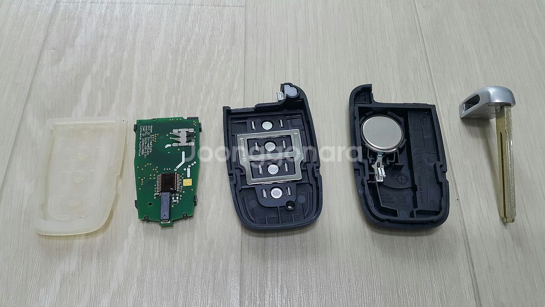 기아 현대 자동차 구형리모컨 케이스 교체용--2