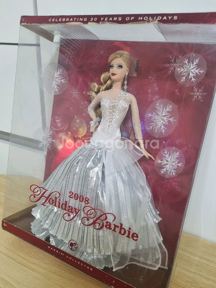 2008 홀리데이 바비 인형--0