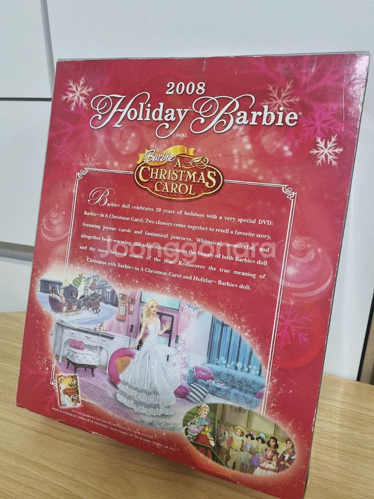 2008 홀리데이 바비 인형--5