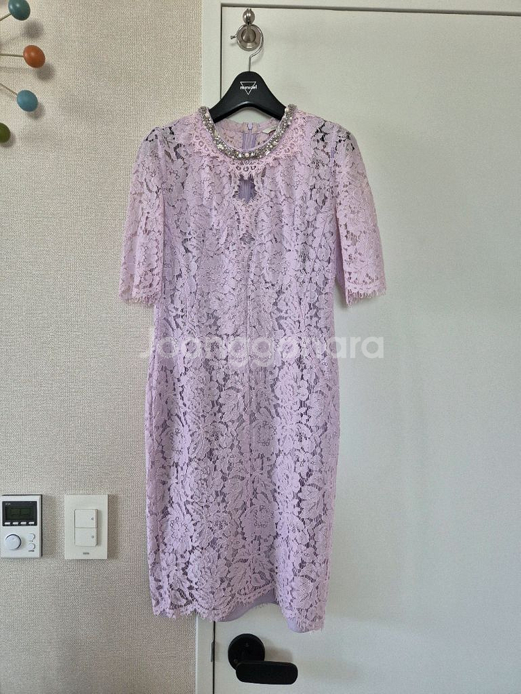 지고트 레이스 원피스55--0