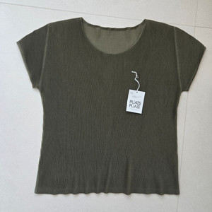 플리츠플리즈 라운드미스트 카키 3사이즈