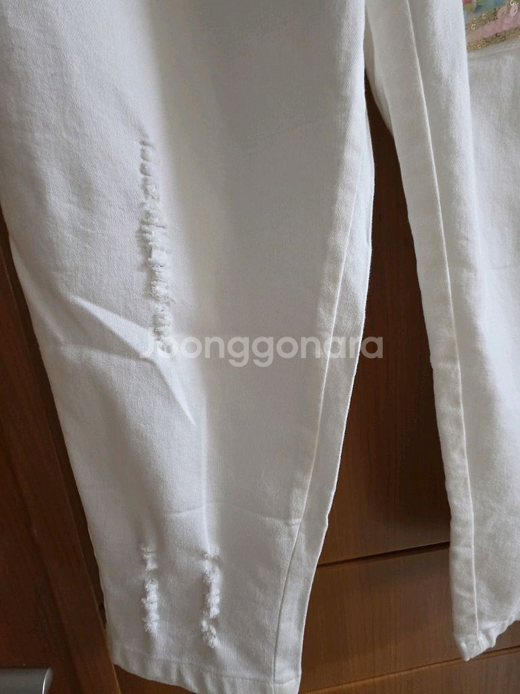 스팽글 스크래치 장식 특이한 바지(통통77까지 추천)--2