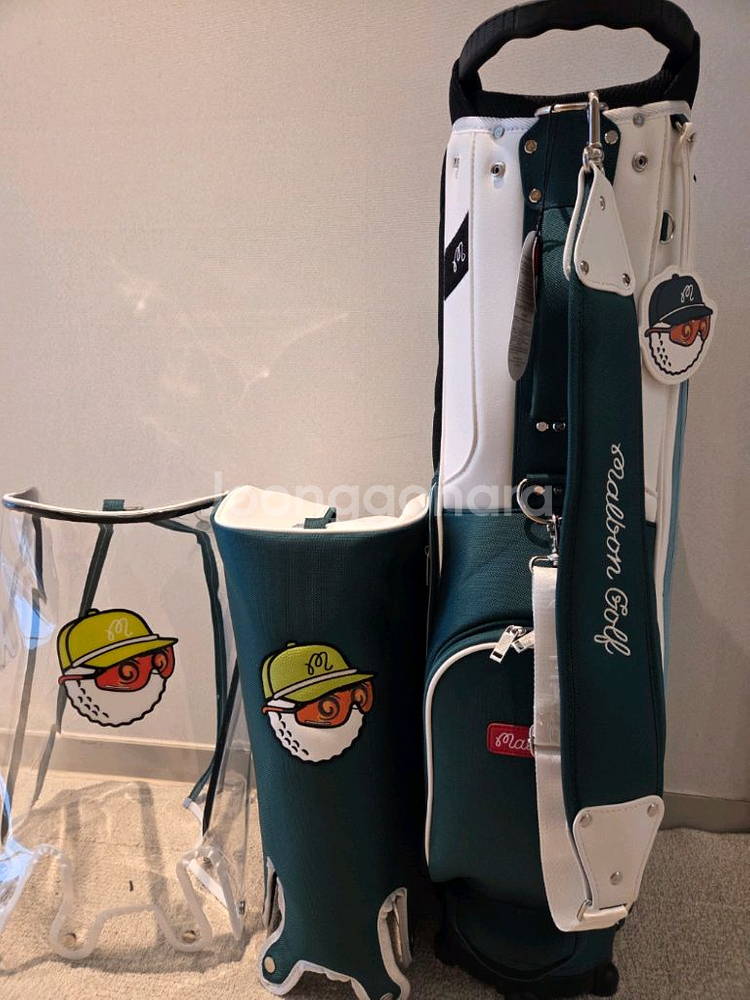 국내당일무료발송 말본골프백 캐디백 트롤리 바퀴형 신상--2