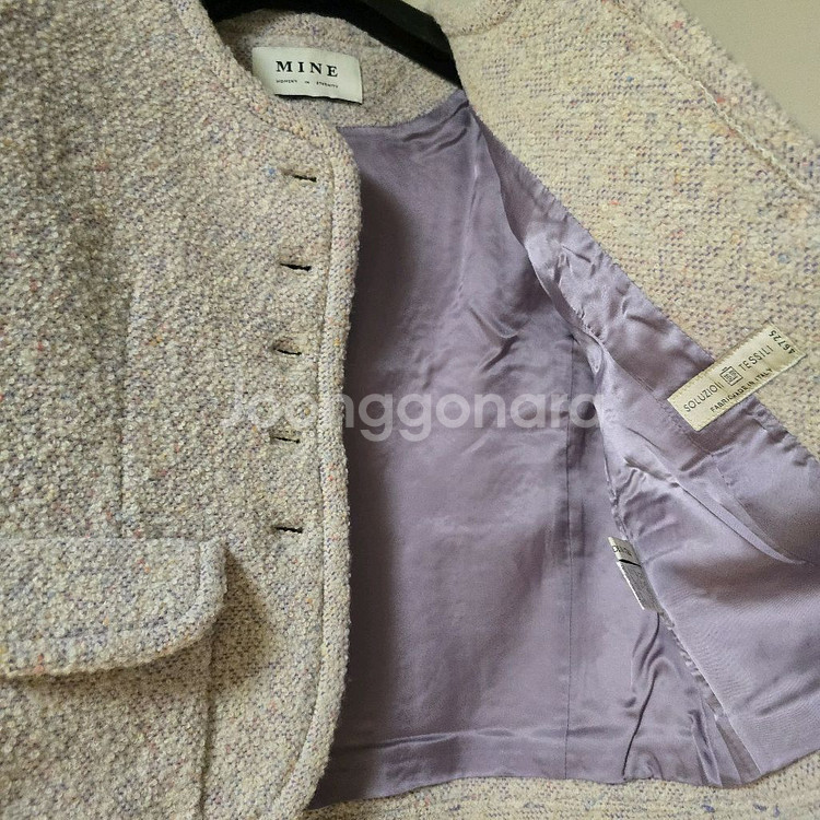 마인 칼라 리스 자켓--12