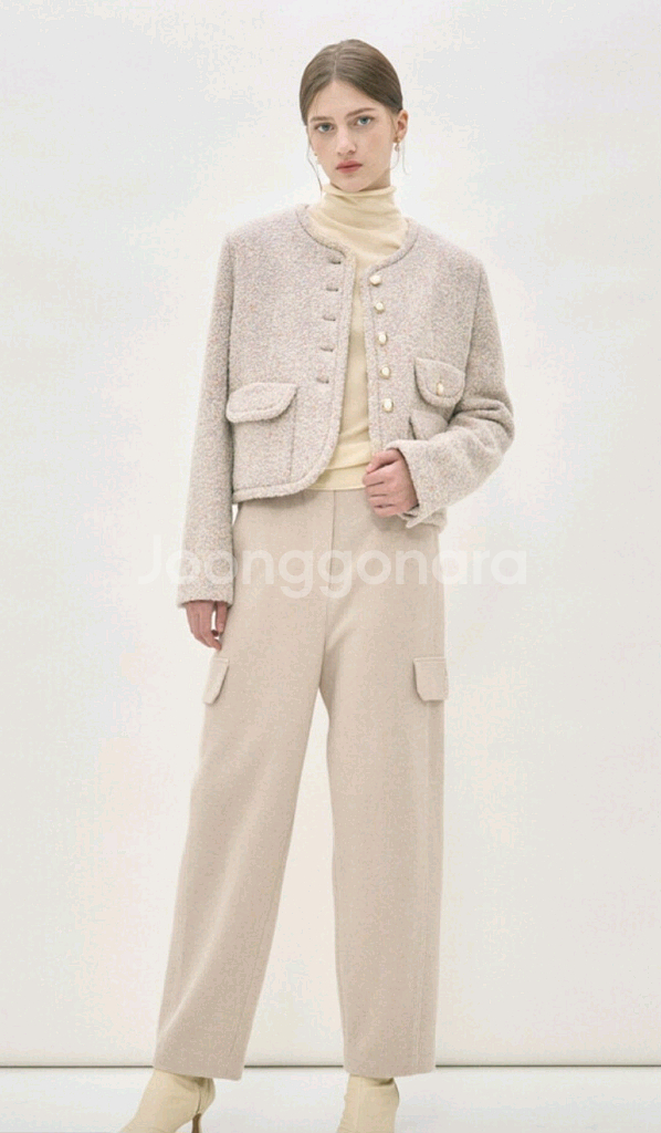 마인 칼라 리스 자켓--0